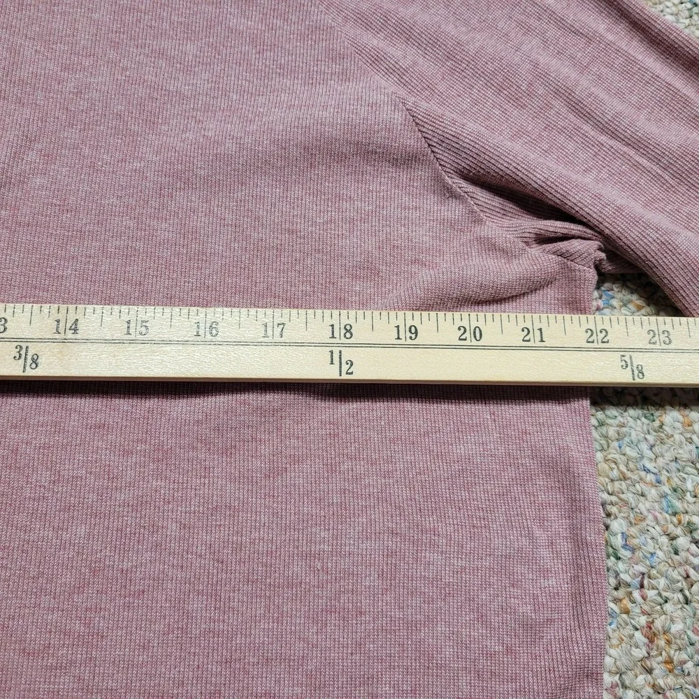 johnnie-O Henley Pullover Mens Large Malibu Red Long Sleeve Mock Neck JMKO2390